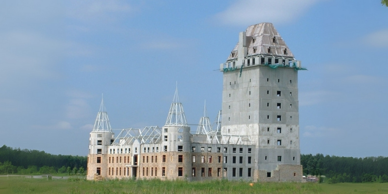 Verlaten kasteel Almere