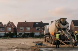 Groen beton
