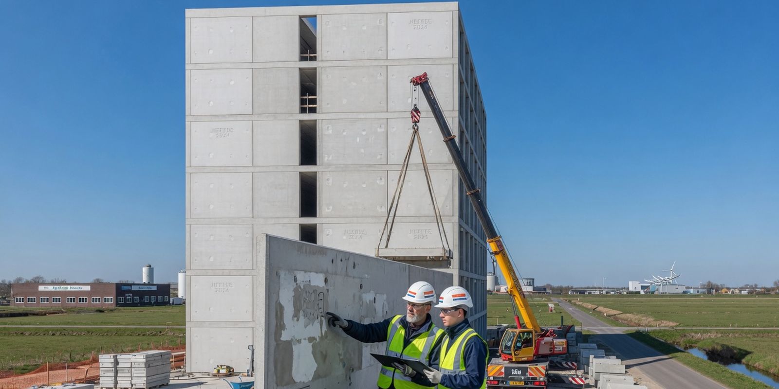 Hergebruik van prefab betonelementen